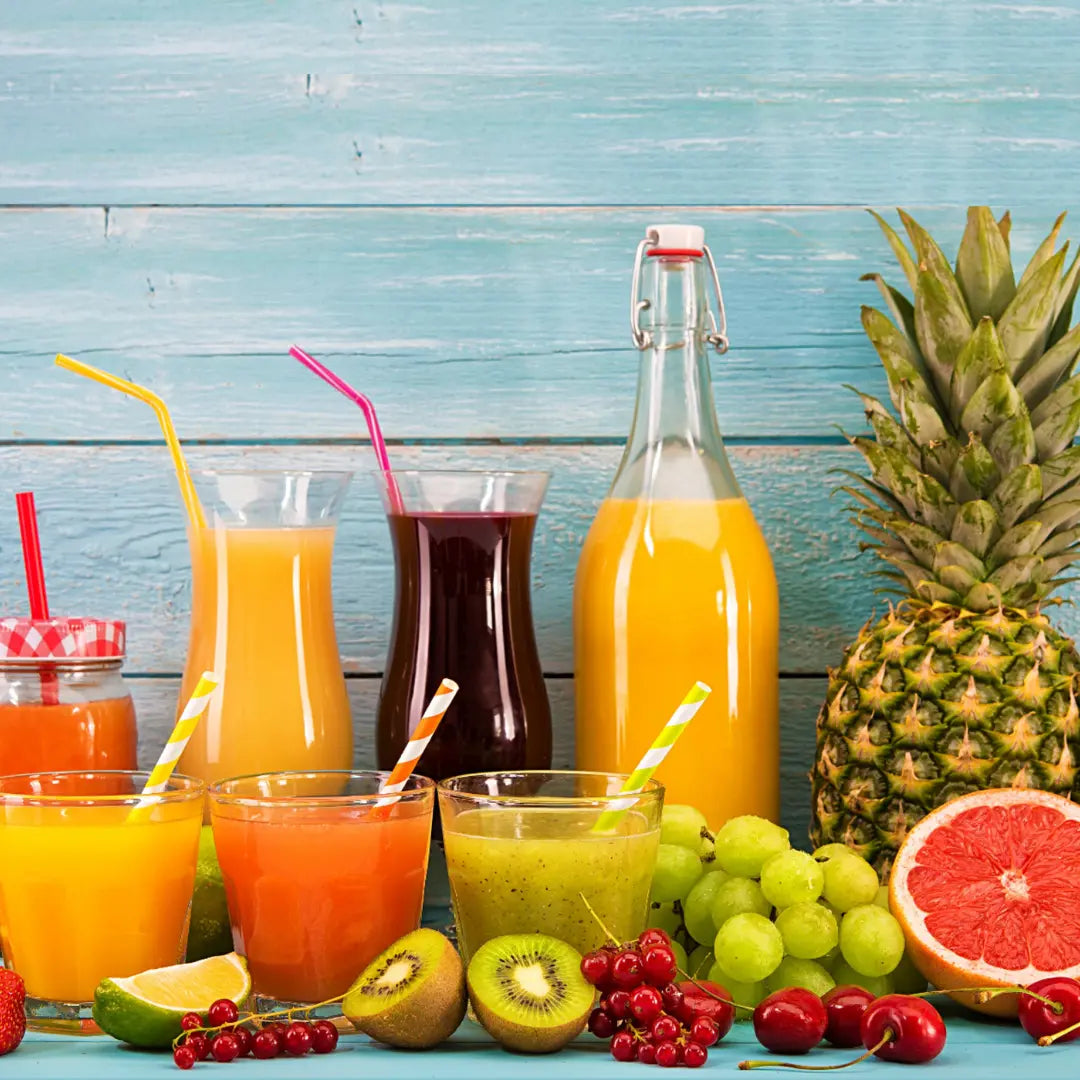 Groen sapje met spinazie, komkommer en appel vers bereid met een sapcentrifuge van Kitchen Royal