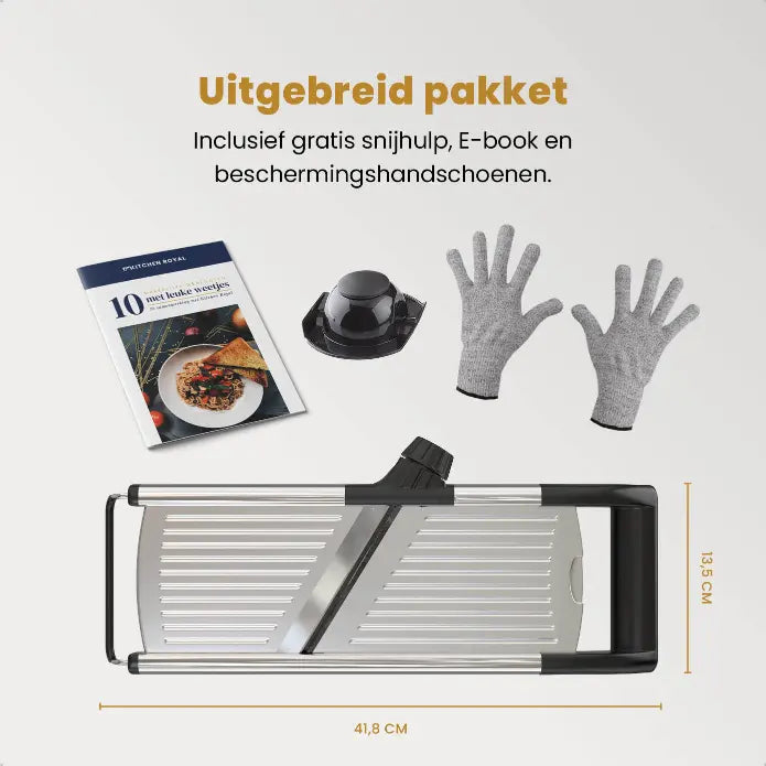 Mandoline - Groentesnijder en Uiensnijder