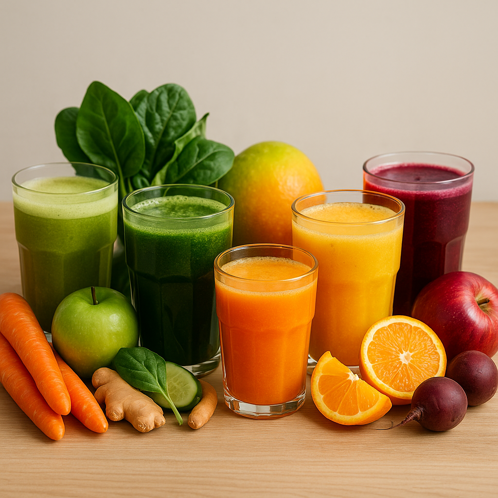 5-dagen sapplan inclusief ingrediëntenpakket voor juicer