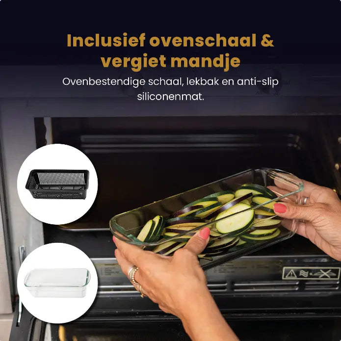 Groentesnijder Mandoline - Pro Wit